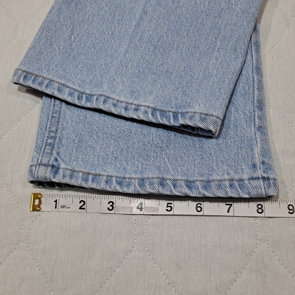 Wrangler Premium Quality Jeans Men's 38x29 Blue Stretch Denim Straight 5-Pocket - Picture 9 of 11